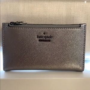 Kate spade Silver wallet